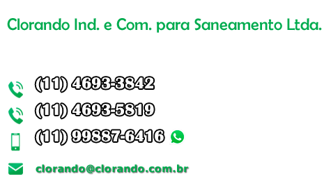 Clorando Sistemas de Saneamento Clorando Sistemas de Saneamento